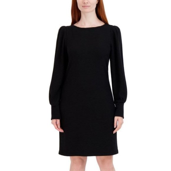julia jordan Dresses Long Sleeve Black Sheath Dress Poshmark